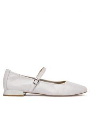 Caprice Baleriny 9-22100-44 Szary. Szare balerinki damskie Caprice, bez wzorów, ze skóry. Za 274.99 zł.