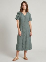 MOSS COPENHAGEN Sukienka "Viana" w kolorze zielonym rozmiar: M. Zielone sukienki damskie Moss Copenhagen, bez wzorów, bez ramiączek. Za 206.91 zł.