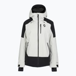 Kurtka narciarska damska SCOTT Ultimate GTX. Brązowe kurtki damskie Scott, na zimę, l, bez wzorów, z gore-texu, bez kaptura. Za 1,349.00 zł.