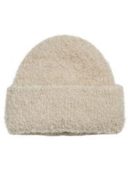MOSS COPENHAGEN Czapka "Dunya" w kolorze beżowym rozmiar: onesize. Brązowe czapki damskie Moss Copenhagen, bez wzorów, z materiału. Za 100.95 zł.
