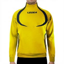 Kurtka Damska Biegowa Tokyo Oddychający Poliester Żółto-Niebieski. Niebieskie kurtki sportowe damskie LEGEA, xs, bez wzorów, z materiału, z kapturem. Za 64.00 zł.