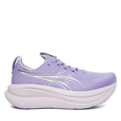 Buty do biegania Asics. Fioletowe obuwie sportowe damskie Asics, bez zapięcia, do biegania. Za 899.99 zł.