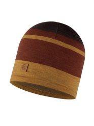 Buff Czapka "Merino Move" w kolorze brązowo-żółtym rozmiar: onesize. Brązowe czapki damskie Buff, bez wzorów, z materiału. Za 81.45 zł.