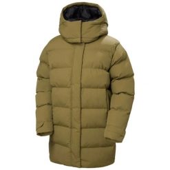 Parka damska z kapturem Helly Hansen Aspire. Brązowe parki damskie Helly Hansen, na zimę, z puchu, z kapturem. Za 1,233.55 zł.