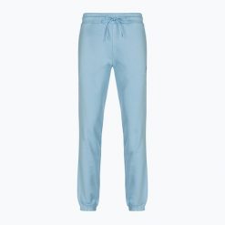 Spodnie damskie Napapijri M-Nina. Niebieskie spodnie dresowe damskie Napapijri, m, bez wzorów, z dresówki. Za 259.99 zł.