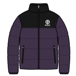 Kurtka Rox R-Mystery dla dorosłych fioletowo-czarna. Fioletowe kurtki damskie Trespass, na jesień, xl, bez wzorów, z poliesteru, bez kaptura. Za 269.99 zł.