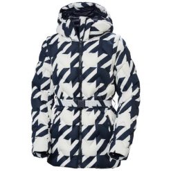Damska kurtka puchowa Helly Hansen Bliss Modular. Niebieskie kurtki damskie Helly Hansen, na zimę, bez wzorów, z puchu, bez kaptura. W wyprzedaży za 2,058.00 zł.
