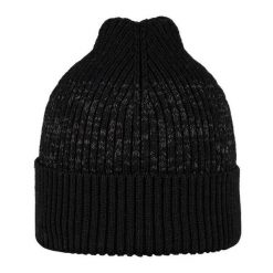 Czapka Unisex Dla Dorosłych Wełna Merino. Szare czapki damskie Buff, bez wzorów, z materiału. Za 283.99 zł.