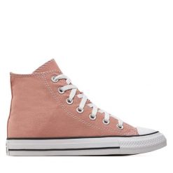 Trampki Converse. Czerwone trampki damskie Converse, bez wzorów, bez zapięcia. Za 219.99 zł.