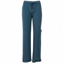 Spodnie sportowe damskie Reebok N83107441. Niebieskie spodnie sportowe damskie Reebok, m, bez wzorów, z bawełny, z standardowym stanem. Za 206.00 zł.