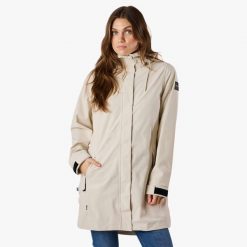 Parka narciarska damska Swedemount Vinga Parka wodoodporna. Białe parki damskie SWEDEMOUNT, na zimę, bez kaptura. Za 499.99 zł.