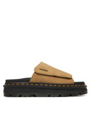 Dr. Martens Klapki Zebzag DM42409200 Brązowy jasny. Brązowe klapki damskie Dr Martens, bez wzorów, bez obcasa, bez zapięcia. Za 679.99 zł.