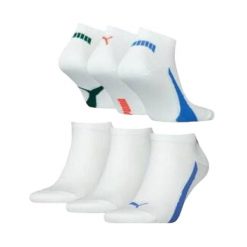 Skarpetki Unisex Dla Dorosłych Quarter 6pak. Białe skarpetki damskie Puma, bez wzorów. Za 99.99 zł.
