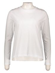 Vero Moda Koszulka w kolorze białym rozmiar: XL. Białe bluzki damskie Vero Moda, xl, bez wzorów, z bawełny, bez kołnierzyka, bez ramiączek. Za 57.60 zł.