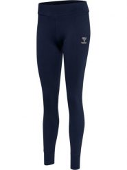 Damskie legginsy bawełniane Hummel Move Grid. Niebieskie legginsy damskie Hummel, xl, bez wzorów, z bawełny. Za 195.10 zł.