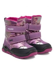 Primigi Śniegowce GORE-TEX 2363200 S Fioletowy. Fioletowe kozaki dziewczęce Primigi, bez wzorów, z gore-texu, bez obcasa, bez zapięcia. Za 309.99 zł.