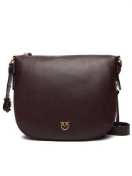 PINKO Torebka Hobo Zip Around Classic Ai 25-26 PLTT 105113 A0QO Bordowy. Czerwone torebki klasyczne damskie Pinko, ze skóry, bez dodatków. Za 1,649.00 zł.