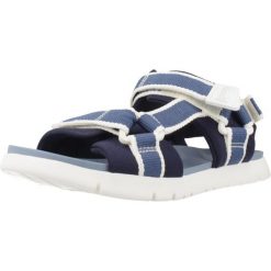 Sandały CAMPER OLAS HARBOR Niebieski. Niebieskie sandały damskie Camper, bez wzorów, z tkaniny, bez obcasa, bez zapięcia. Za 299.15 zł.