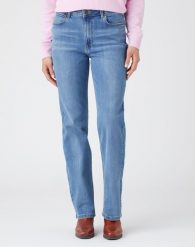 WRANGLER STRAIGHT DAMSKIE SPODNIE JEANSOWE JEANSY ROCKY W20TB940W 112141246. Jeansy damskie Wrangler. Za 199.99 zł.