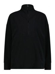 Cmp Bluza polarowa w kolorze czarnym rozmiar: 36. Czarne bluzy damskie CMP, bez wzorów, z materiału, bez kaptura. Za 148.26 zł.