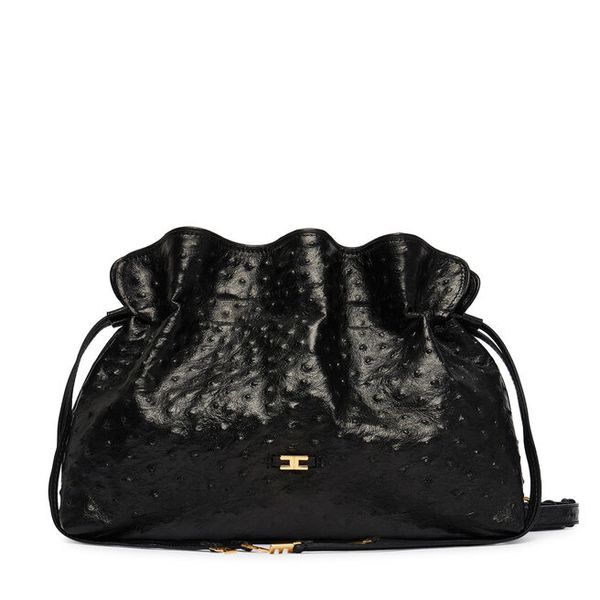 Torebka Elisabetta Franchi. Czarne torebki klasyczne damskie Elisabetta Franchi, bez dodatków. Za 2,013.99 zł.