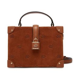 Torebka KARL LAGERFELD. Brązowe torebki klasyczne damskie KARL LAGERFELD, bez dodatków. Za 1,299.00 zł.