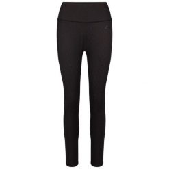 Damskie legginsy Trespass Kanika. Czarne legginsy damskie Trespass, s, bez wzorów, z elastanu. Za 249.99 zł.