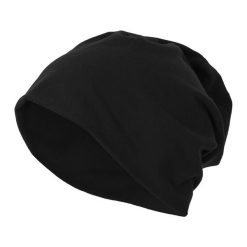 Czapka Jersey. Szare czapki damskie BUILD YOUR BRAND, bez wzorów, z jersey. Za 43.99 zł.
