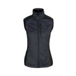 Kamizelka softshell damska Rapid. Szare kamizelki damskie Bergson, s, bez wzorów, z softshellu, bez kaptura. W wyprzedaży za 223.00 zł.