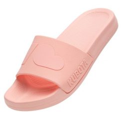 Kubota Klapki Basenowe Basic Plain Cloud. Czerwone klapki damskie Kubota, bez wzorów, bez obcasa, bez zapięcia. Za 99.99 zł.