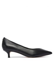 Guess Czółenka FLTCSE LEA08 Czarny. Czarne czółenka damskie Guess, z aplikacjami, ze skóry, bez obcasa. Za 634.99 zł.