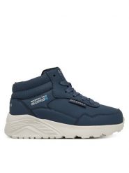 Skechers Sneakersy Uno Lite 417009L NVY Granatowy. Niebieskie buty sportowe chłopięce Skechers, ze skóry, bez zapięcia. Za 239.99 zł.