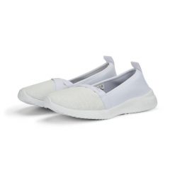 Trampki damskie Puma Adelina Space Metallics. Białe trampki damskie Puma, bez wzorów, z materiału, bez zapięcia. Za 290.00 zł.