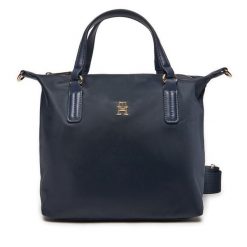 Torebka Tommy Hilfiger. Niebieskie torebki klasyczne damskie Tommy Hilfiger, bez dodatków. Za 269.99 zł.