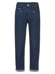 Herrlicher Dżinsy "Shyra" - Tapered fit - w kolorze granatowym rozmiar: W27. Niebieskie jeansy damskie Herrlicher, z podwyższonym stanem. Za 208.99 zł.