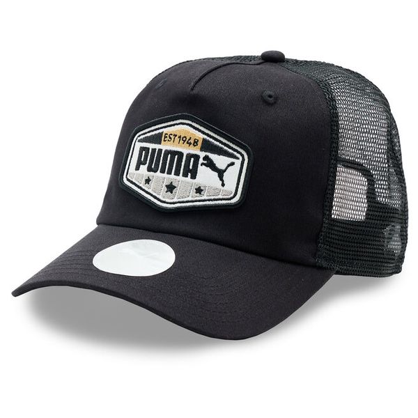 Czapka z daszkiem Puma. Czarne czapki z daszkiem damskie Puma, bez wzorów. Za 69.99 zł.