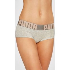 Puma - Figi (2-pack). Brązowe figi Puma, z bawełny. W wyprzedaży za 69.90 zł.