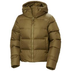 Damska kurtka z kapturem Helly Hansen Essence Down. Brązowe kurtki damskie Helly Hansen, xl, bez wzorów, z poliamidu, z kapturem. Za 935.40 zł.
