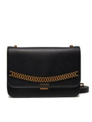 Steve Madden Torebka SM13001392 B-G Czarny. Czarne listonoszki damskie Steve Madden, bez wzorów, ze skóry, bez dodatków. Za 439.99 zł.