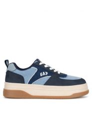Gap Sneakersy PARADISE CUP LOW W GP514033CW-NVAB Granatowy. Niebieskie obuwie sportowe damskie GAP, z materiału, bez zapięcia. Za 199.99 zł.