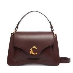 Torebka Coccinelle. Czerwone kuferki damskie Coccinelle, bez wzorów, bez dodatków. Za 1,699.00 zł.