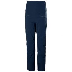 Spodnie narciarskie dla kobiet Helly Hansen Alphelia Hi Waist. Niebieskie spodnie sportowe damskie Helly Hansen, bez wzorów, narciarskie. Za 1,343.50 zł.