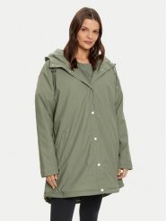 Roxy Kurtka przeciwdeszczowa Rain Road ERJJK03608 Zielony Regular Fit. Zielone kurtki damskie Roxy, m, bez wzorów, z syntetyku, bez kaptura. Za 369.99 zł.