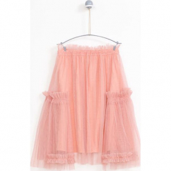 Spódnica w kolorze różowym. Czerwone spódnice dziewczęce Lemon Fashion, z tiulu. W wyprzedaży za 57.95 zł.