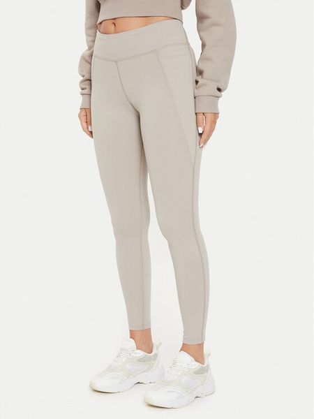 Reebok Legginsy Lux Tight 100076185 Beżowy Slim Fit. Brązowe legginsy damskie Reebok, l, bez wzorów, z syntetyku, na fitness i siłownię. Za 269.99 zł.