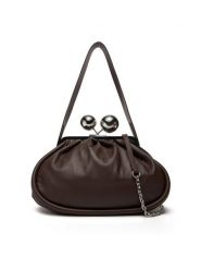 Weekend Max Mara Torebka Milvanew 2525516025600 Brązowy. Brązowe torebki klasyczne damskie Weekend Max Mara, ze skóry, bez dodatków. Za 2,069.00 zł.
