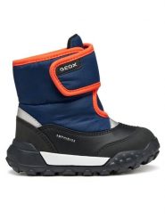 Geox Śniegowce B Trekkyup B Abx B566LA 054FU C0659 S Granatowy. Niebieskie buty zimowe chłopięce Geox, z materiału, bez zapięcia. Za 199.99 zł.