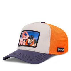 Czapka z daszkiem Capslab. Brązowe czapki z daszkiem damskie CapsLab, bez wzorów. Za 169.99 zł.