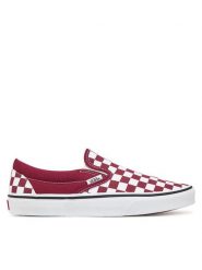 Vans Tenisówki Classic Slip-On VN000D5PZCF1 Bordowy. Czerwone trampki damskie Vans, bez wzorów, z materiału, bez zapięcia. Za 199.99 zł.