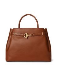 LAUREN RALPH LAUREN Torebka 431P03417001 Brązowy. Brązowe torebki klasyczne damskie Lauren Ralph Lauren, ze skóry, bez dodatków. Za 2,199.00 zł.